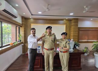 देवास सीएसपी श्री दीशेष अग्रवाल पदोन्नत होकर बने अतिरिक्त पुलिस अधीक्षक*